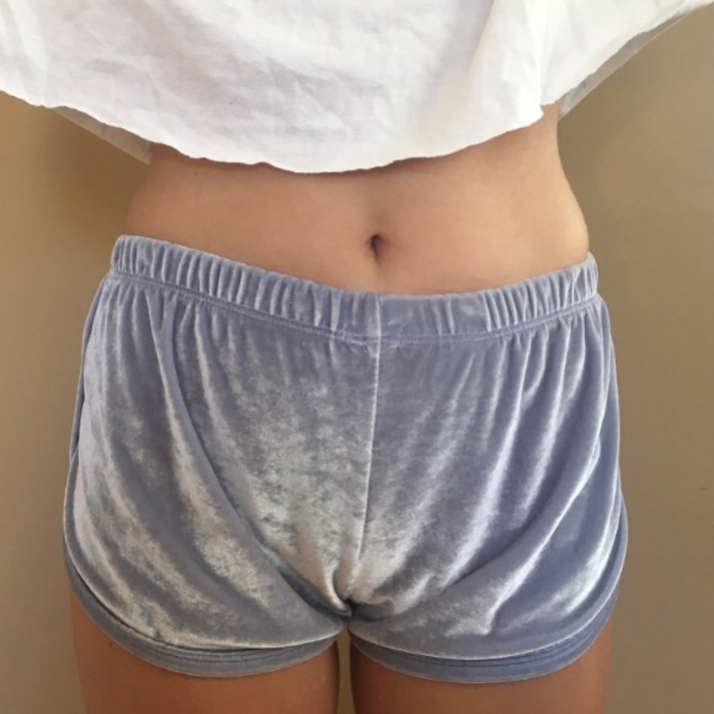BRANDY MELVILLE VELVET SHORTS